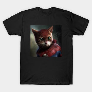 Spidercat is heroes T-Shirt